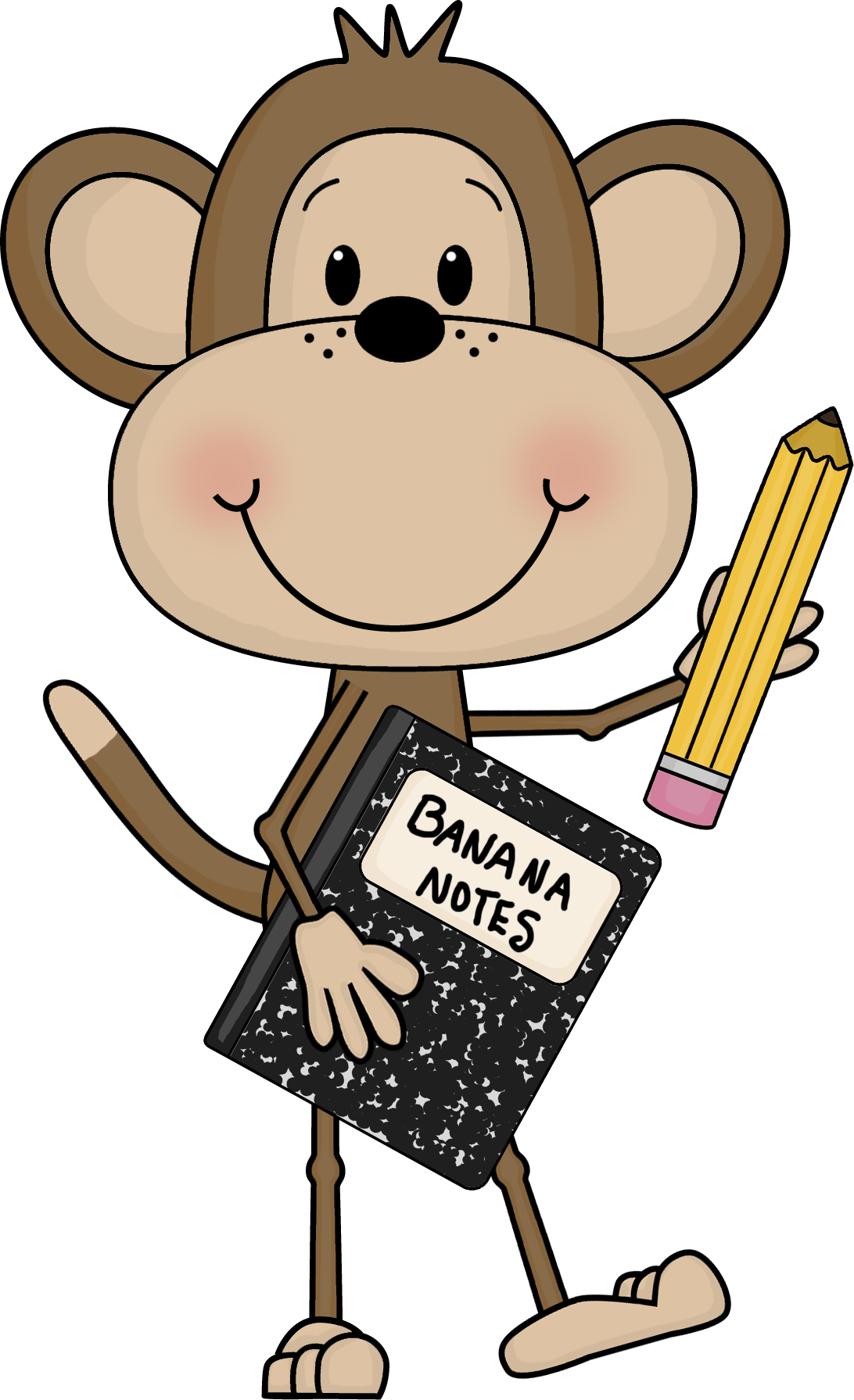 Baby Monkeys Primate Clip Art - Baby Monkeys Primate Clip Art (1092x1791)