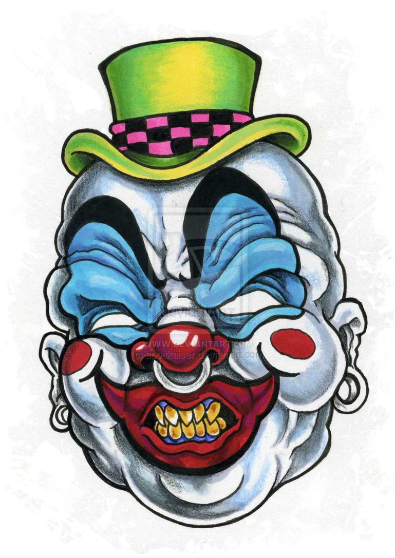 Killer Clown By Scottkaiser - Killer Clown (900x1200)
