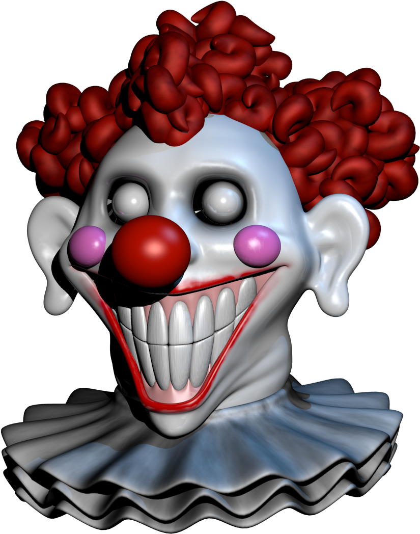 Spoilersmysterious Clown From All The Drawings Wip - Freddy Fazbear's Pizzeria Simulator Clown (1200x1100)