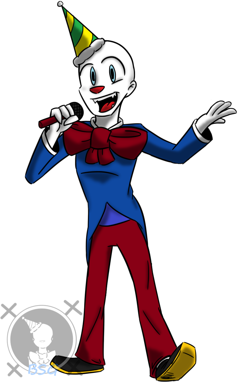 Ennard The Clown - Ennard By Blustreak Girl (900x1390)