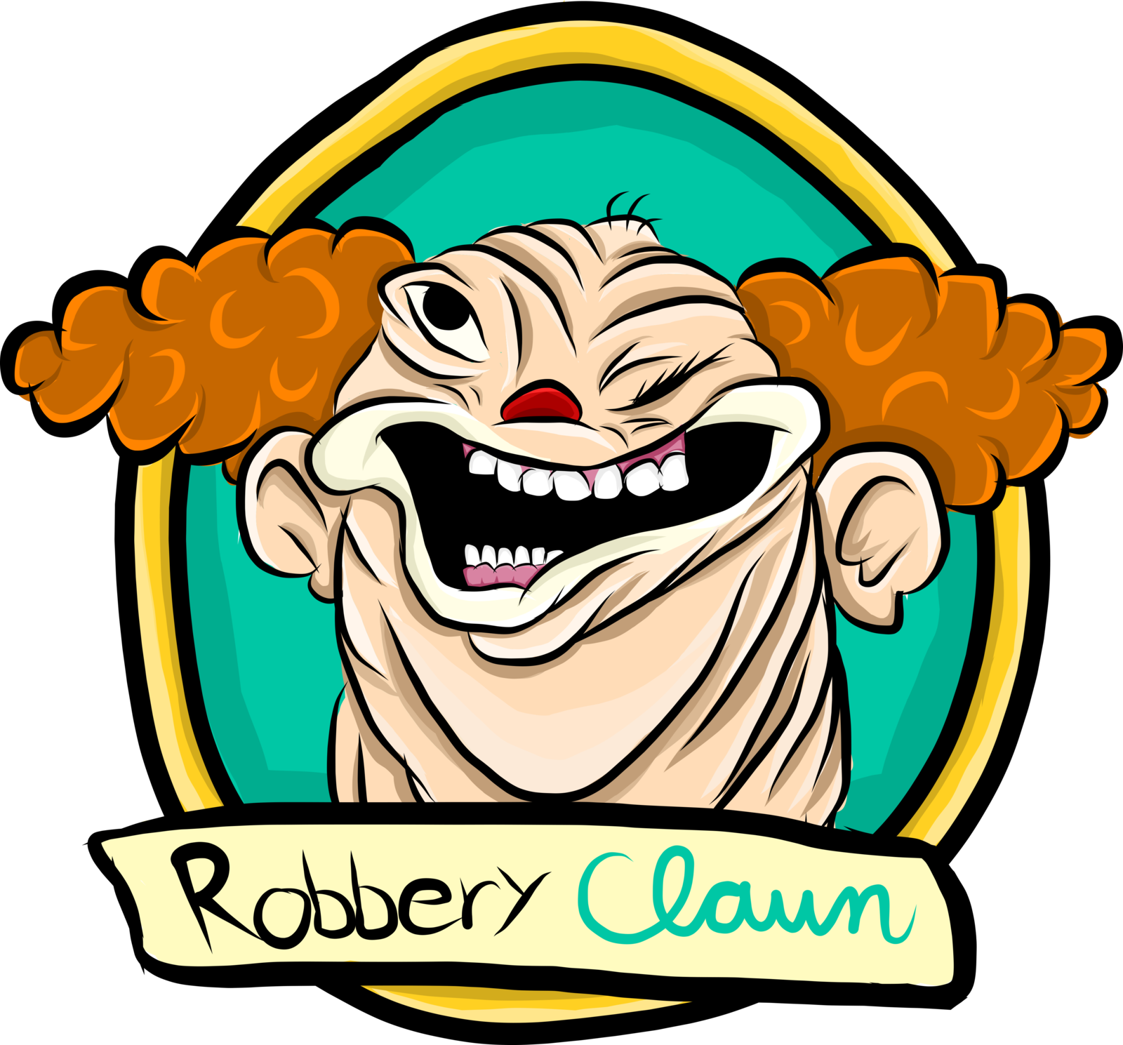 Robbery Clown Fan Art By Noeckenvid - Psychic Pebbles Drawings (1600x1489)