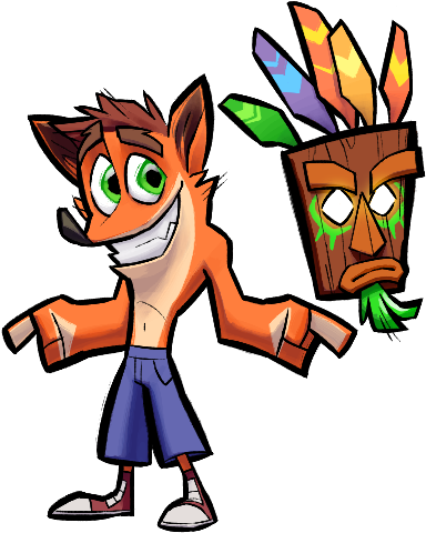 Nice Images Collection - Crash Bandicoot Fan Art (500x500)