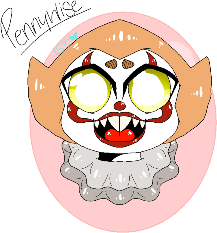 Pennywise The Adorable Clown By Katsmith15 - Cartoon (894x894)