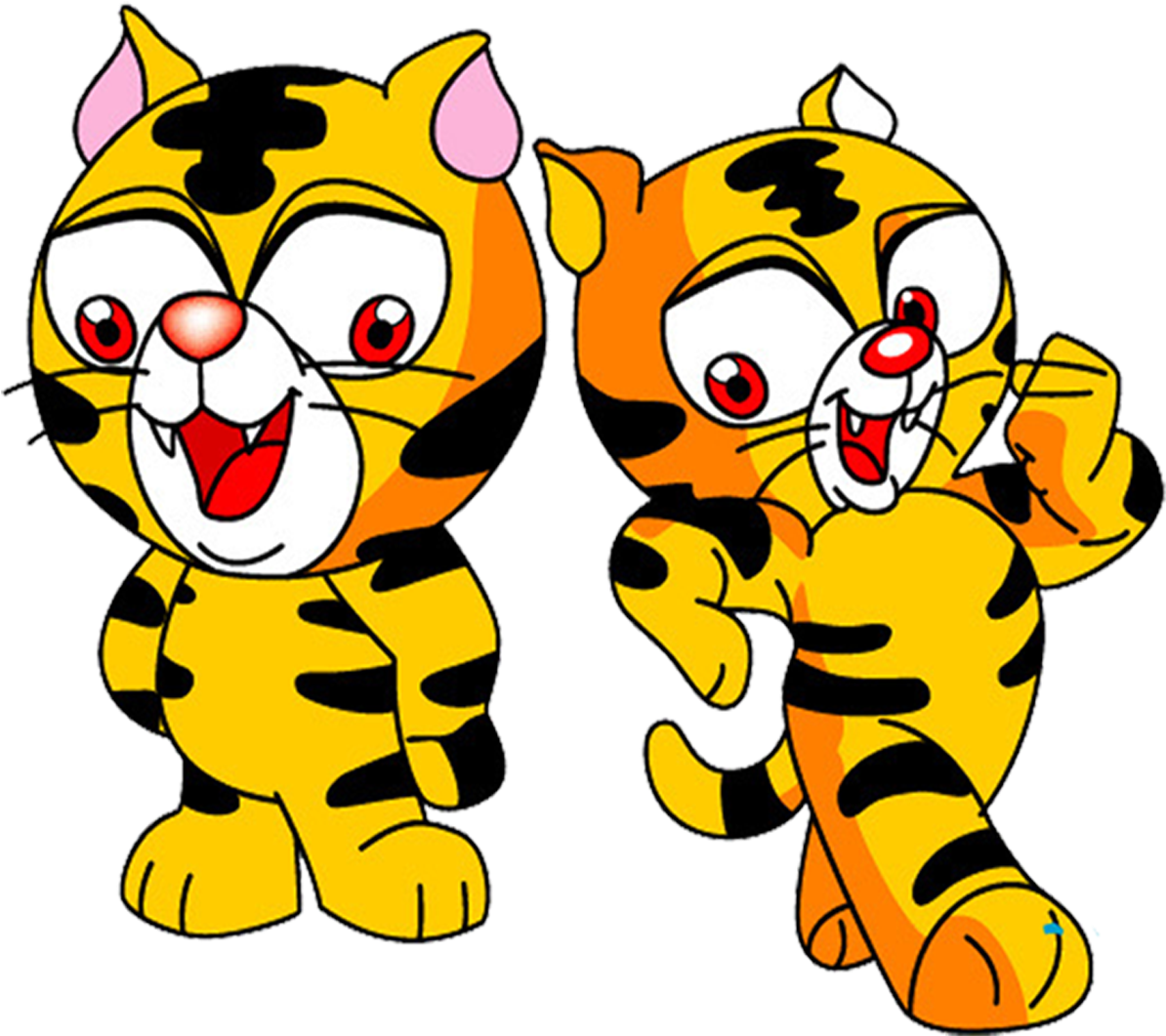 Tiger Chinese New Year Cartoon Chinese Zodiac - Tiger Chinese New Year Cartoon Chinese Zodiac (1300x1200)