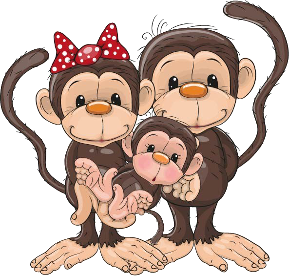 Monkey Cartoon Clip Art - Monkey Cartoon Clip Art (593x565)