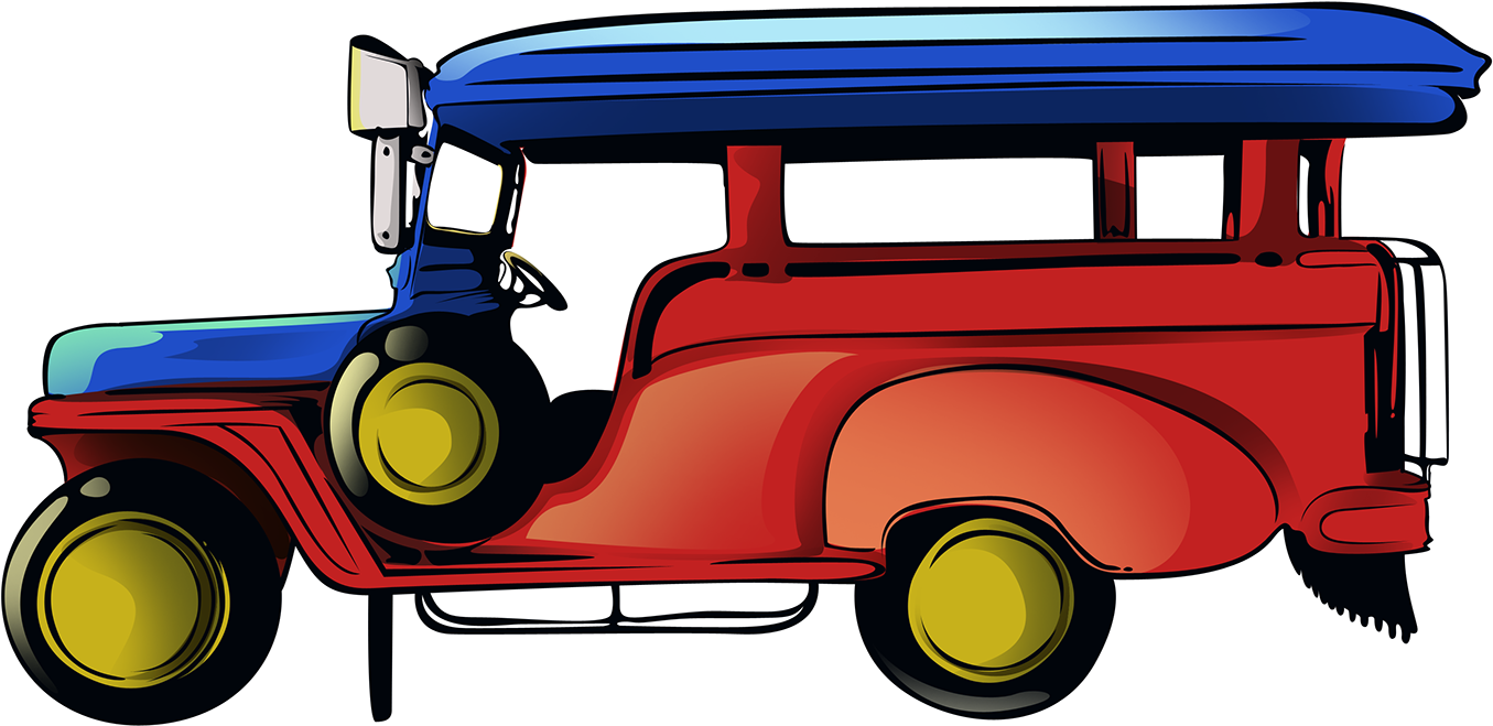 Jeepney On Behance Png Clipart - Tugmang De Gulong Tungkol Sa Drayber (1400x805)