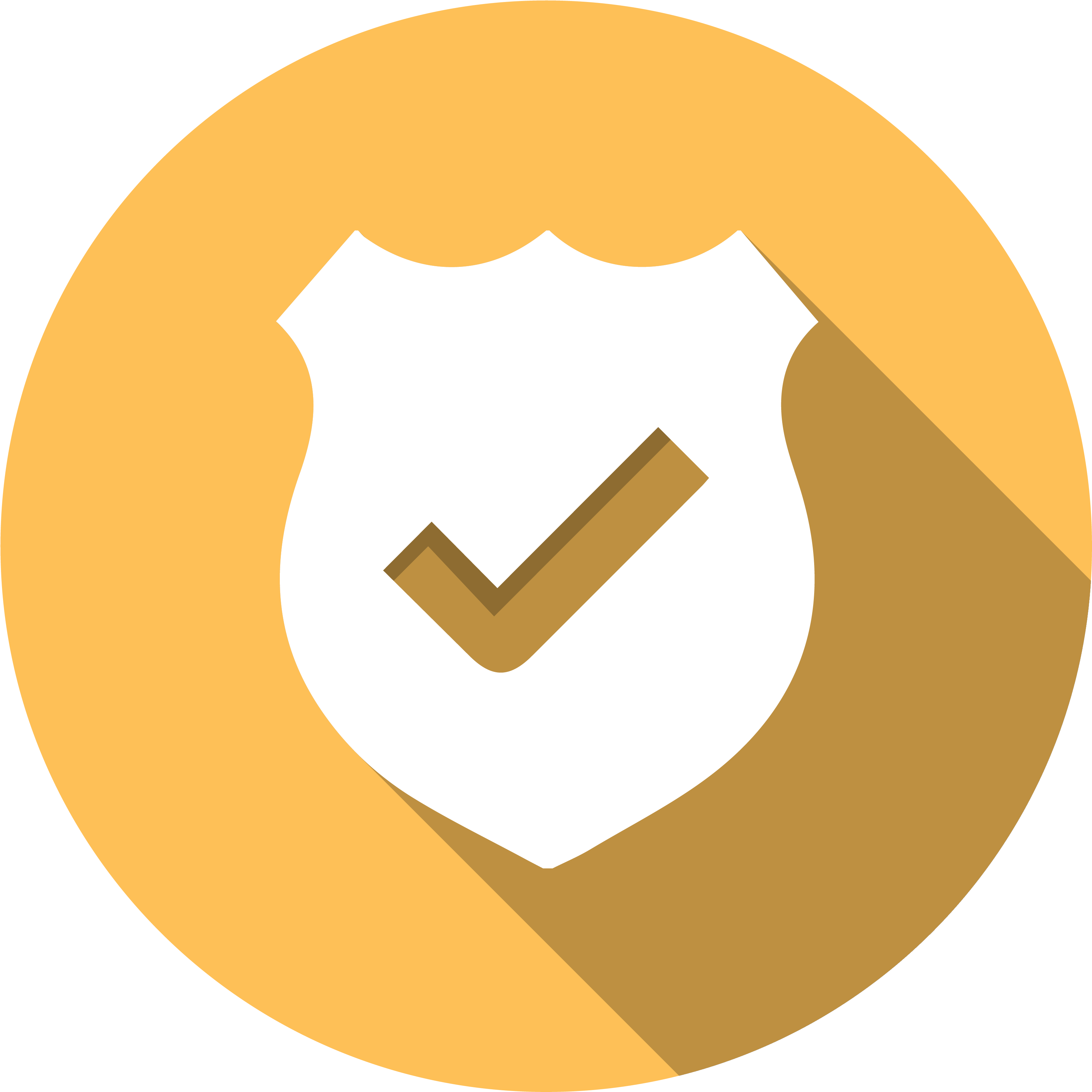 Icon Of A Security Badge - Basket Icon Flat Png (3333x3333)