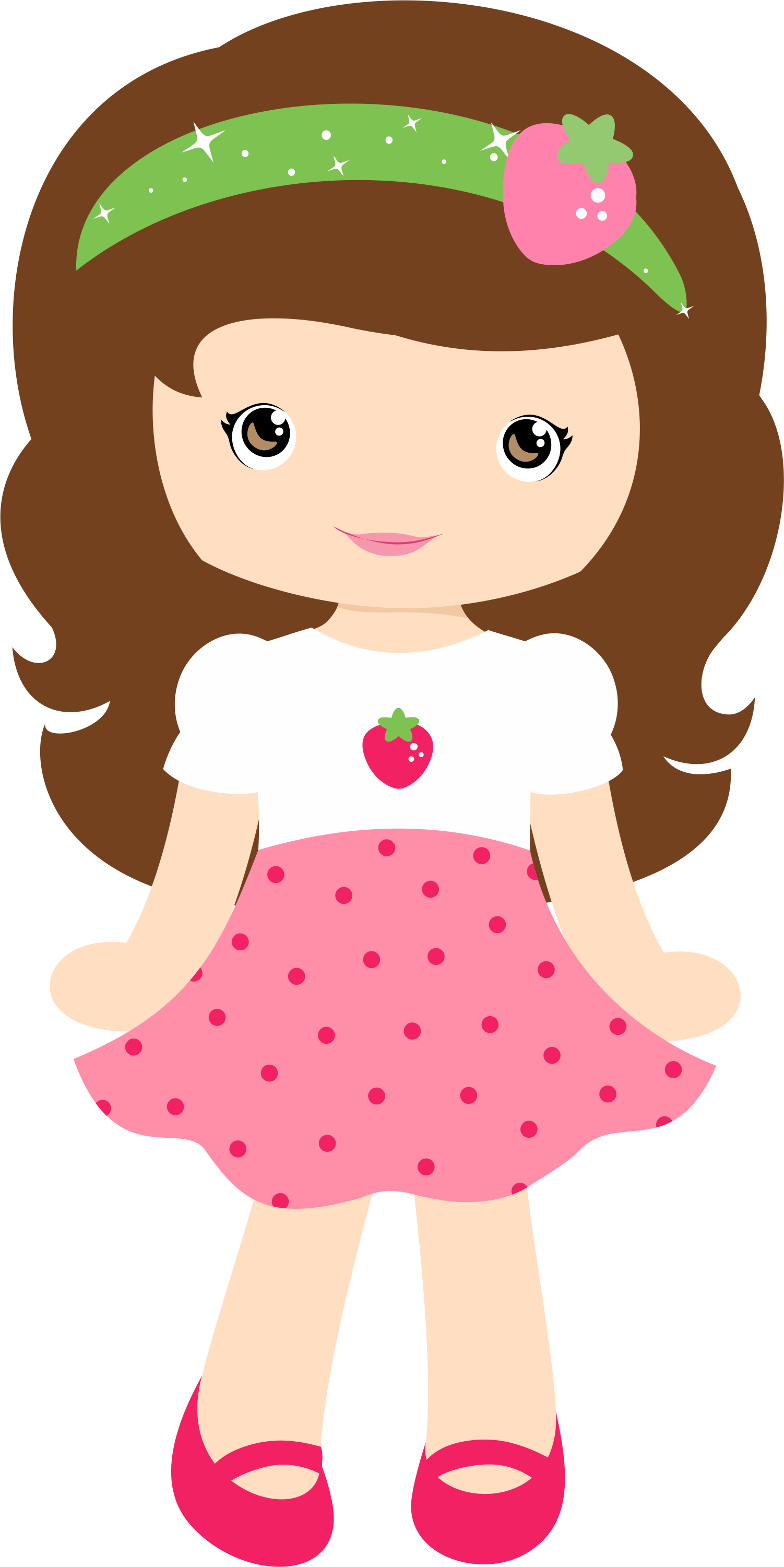 Turma Da Moranguinho - Doll Png Clipart (1502x3001)