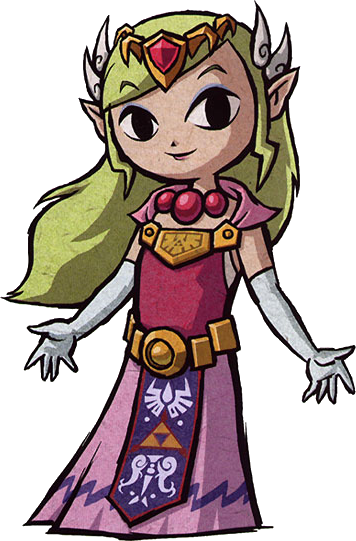 Princess Zelda Wind Waker - Legend Of Zelda Wind Waker Zelda (356x541)