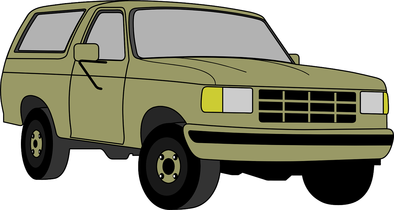 Classic Suv Png Clipart - Suv Clip Art (1280x682)