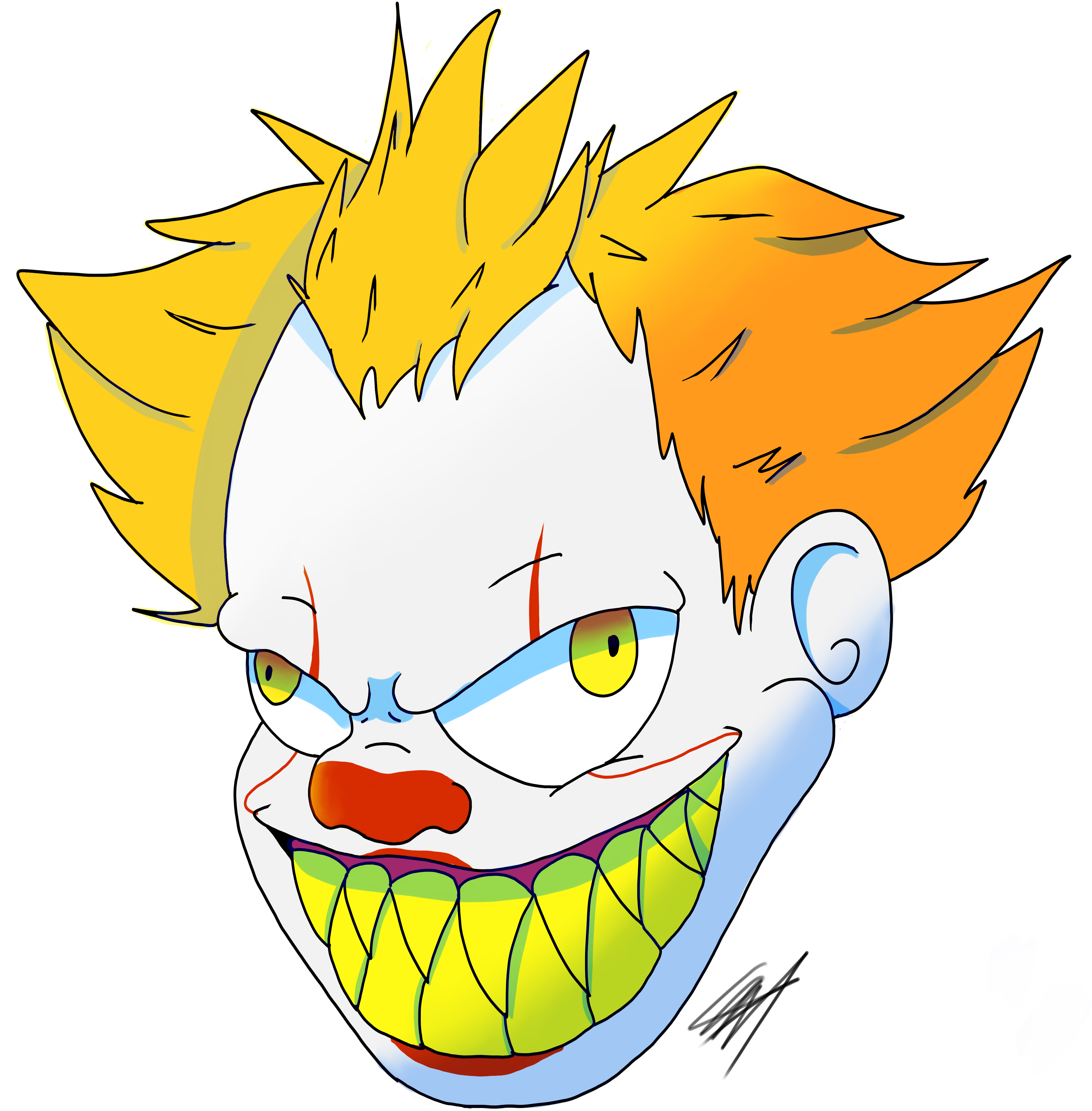 I Love This Friccen Clown By Punnyredpanda27 - It (4961x6012)