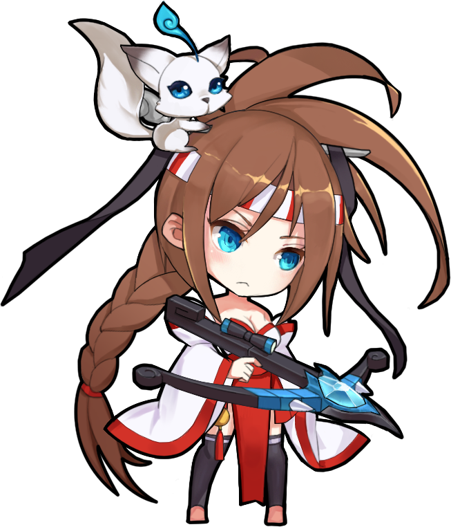 Default Skin - Girls X Battle Archie (653x762)