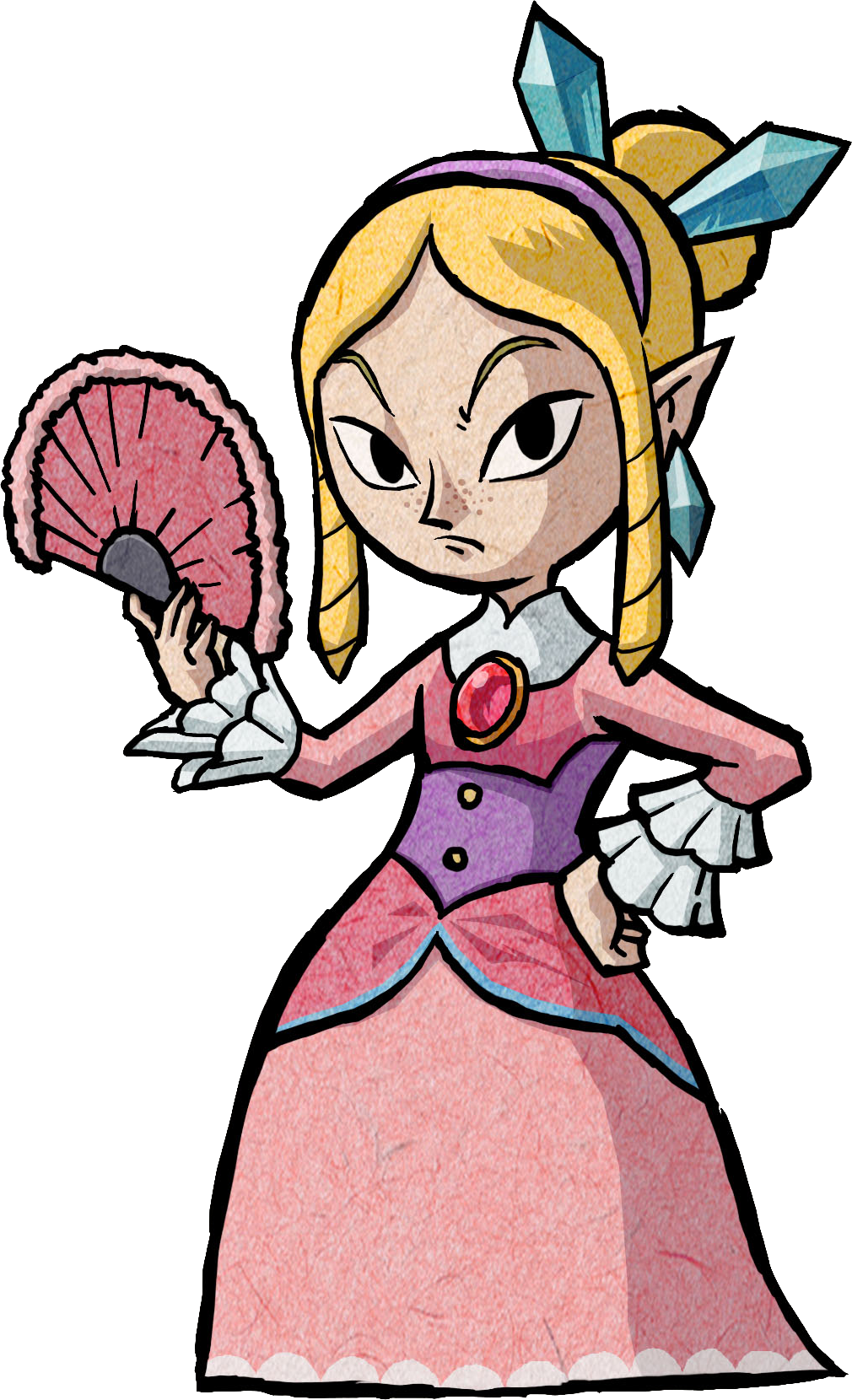 Legend Of Zelda Wind Waker Mila (1010x1660)
