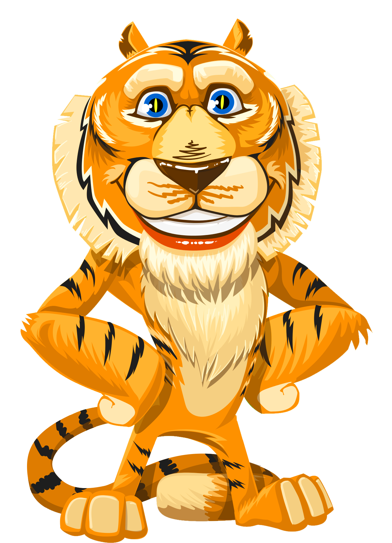 Tiger Vector Png Image - Siberian Tiger (1284x1818)