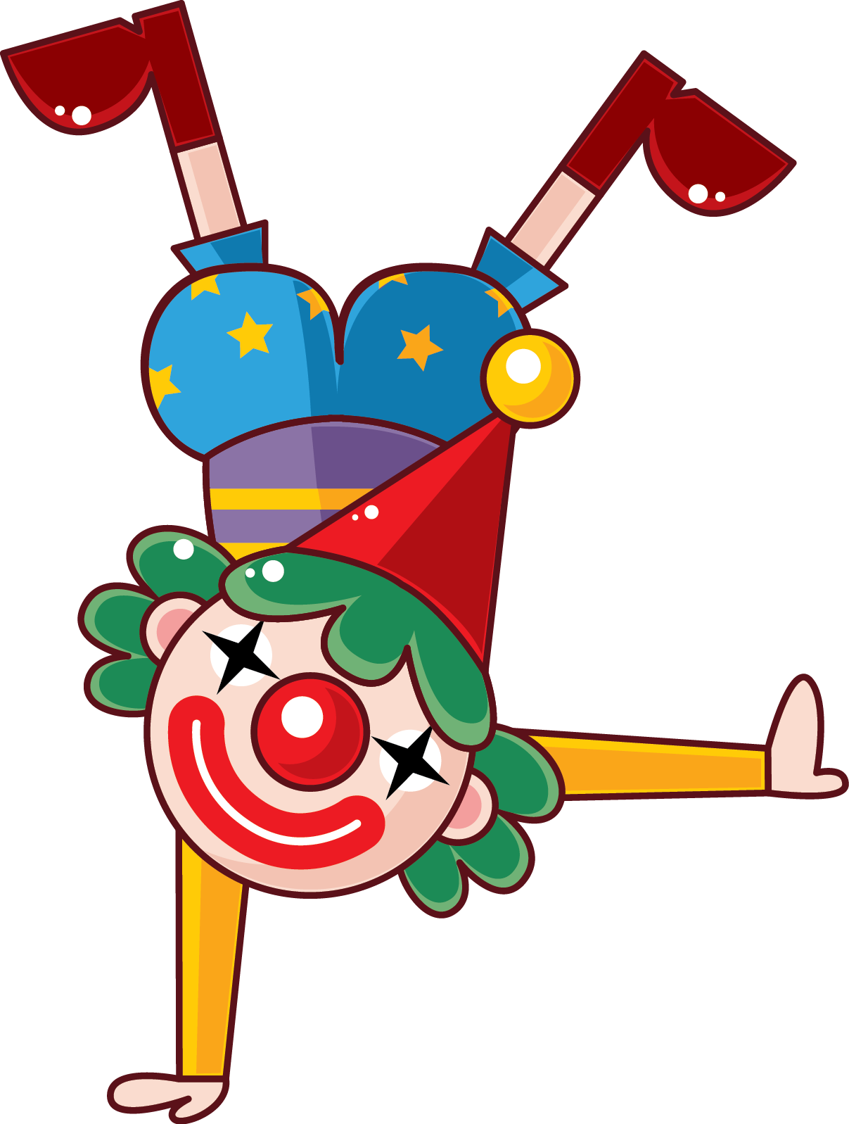 Clown Circus Performance Juggling - Clown Circus Performance Juggling (1207x1597)