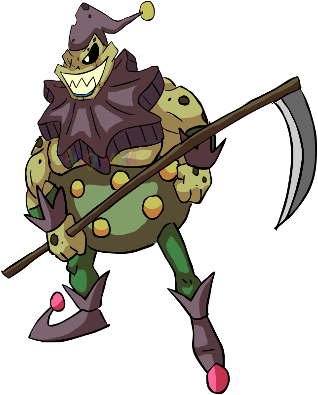 Clown Zombie By Sandvvich On Clipart Library - Yu Gi Oh Zombie Clown (644x800)