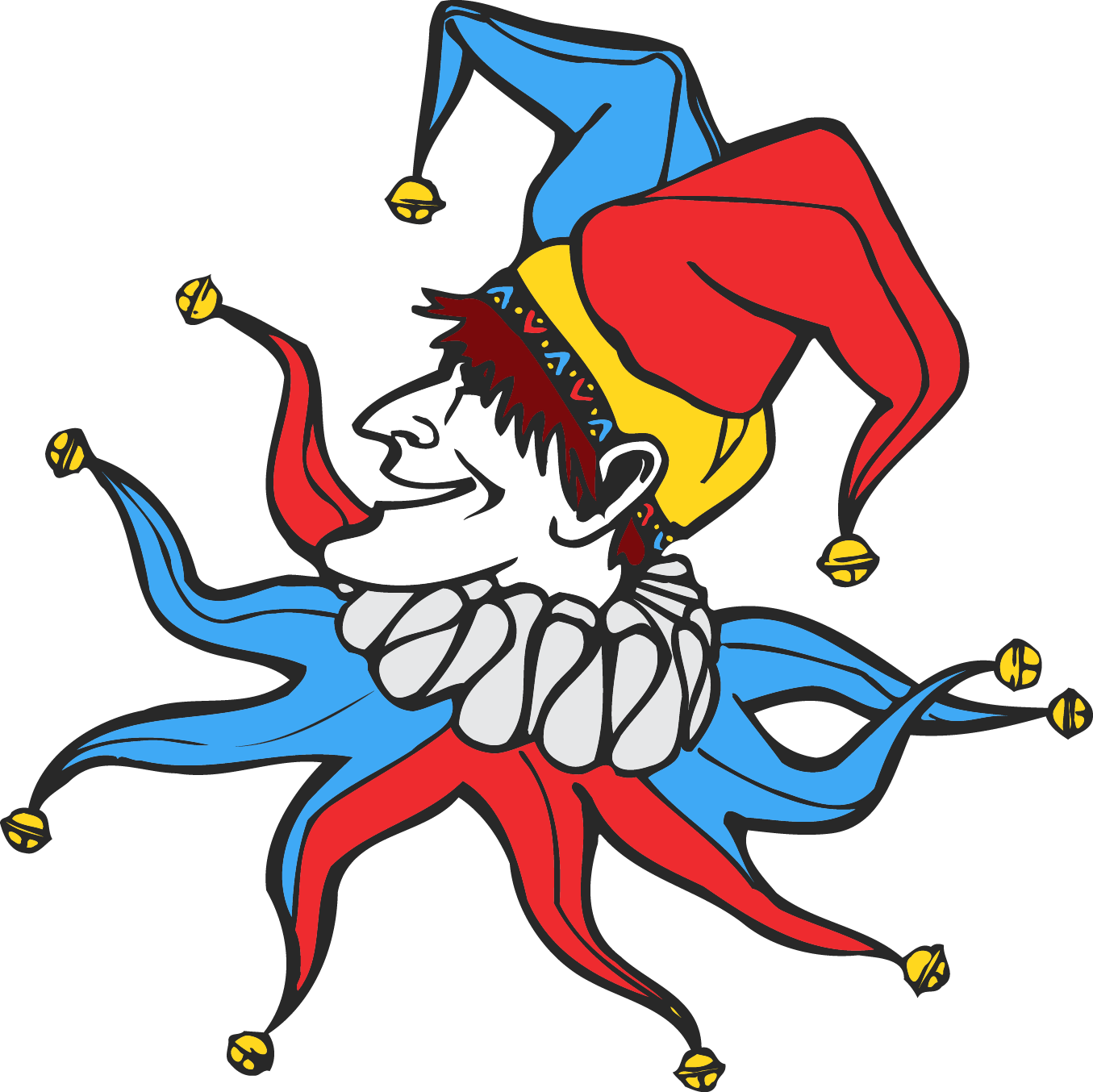 Joker It Clown Illustration - Joker It Clown Illustration (1355x1354)