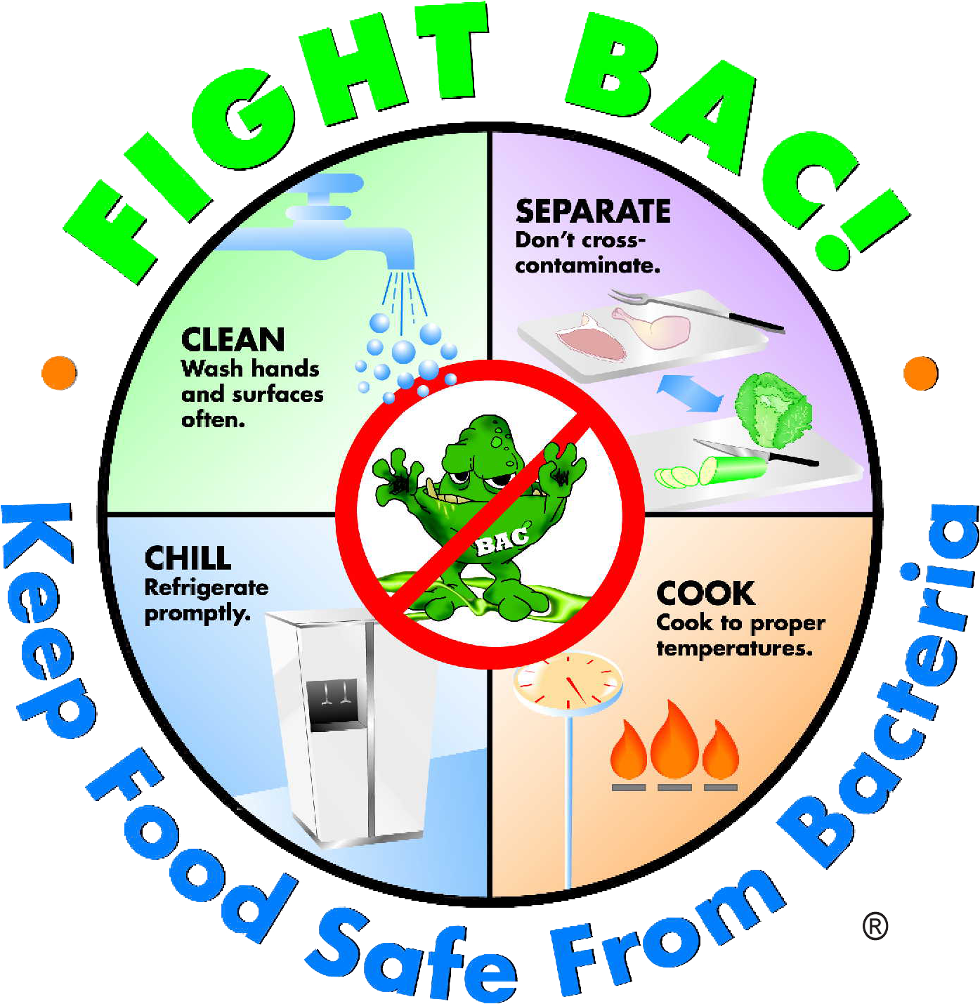 Food Safety Flyer - Preventing Food Borne Illnesses (1600x1600)