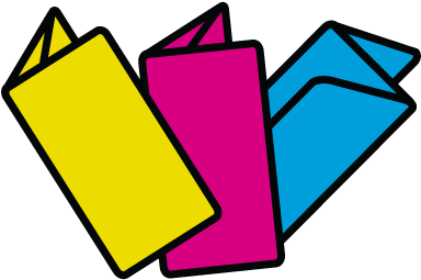 Flyer Printing - Pamphlet Clipart Png (410x300)