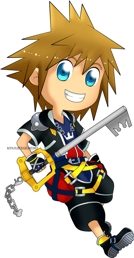 Sora Chibi By Kanokawa - Kh Sora Chibi (600x900)