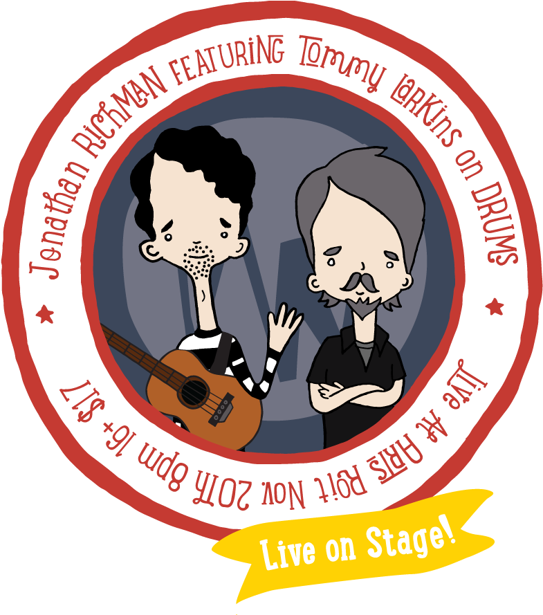 Flyer For Jonathan Richman Show Back In November Of - Poster (800x900)