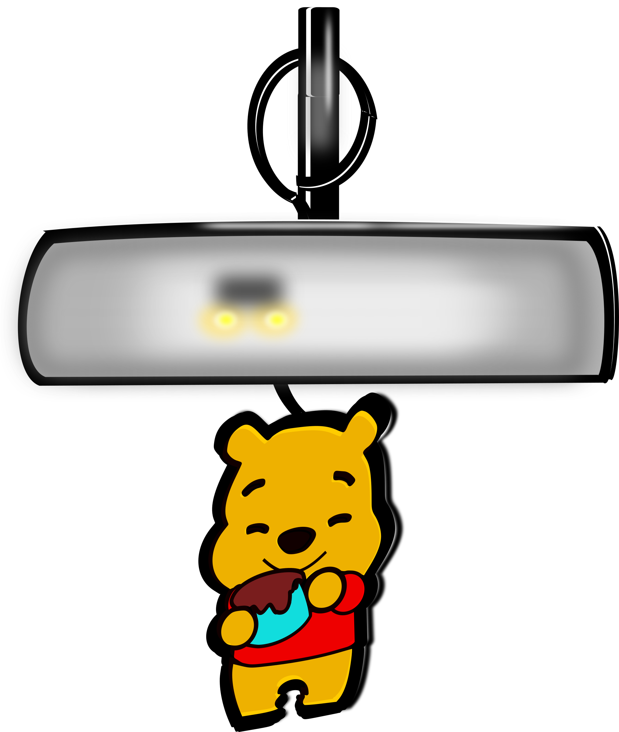 Big Image - Car Air Freshener Vector (2036x2400)