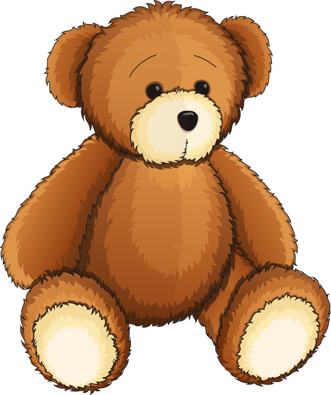 Teddy Bear Clipart - Clip Art Teddy Bear (671x800)
