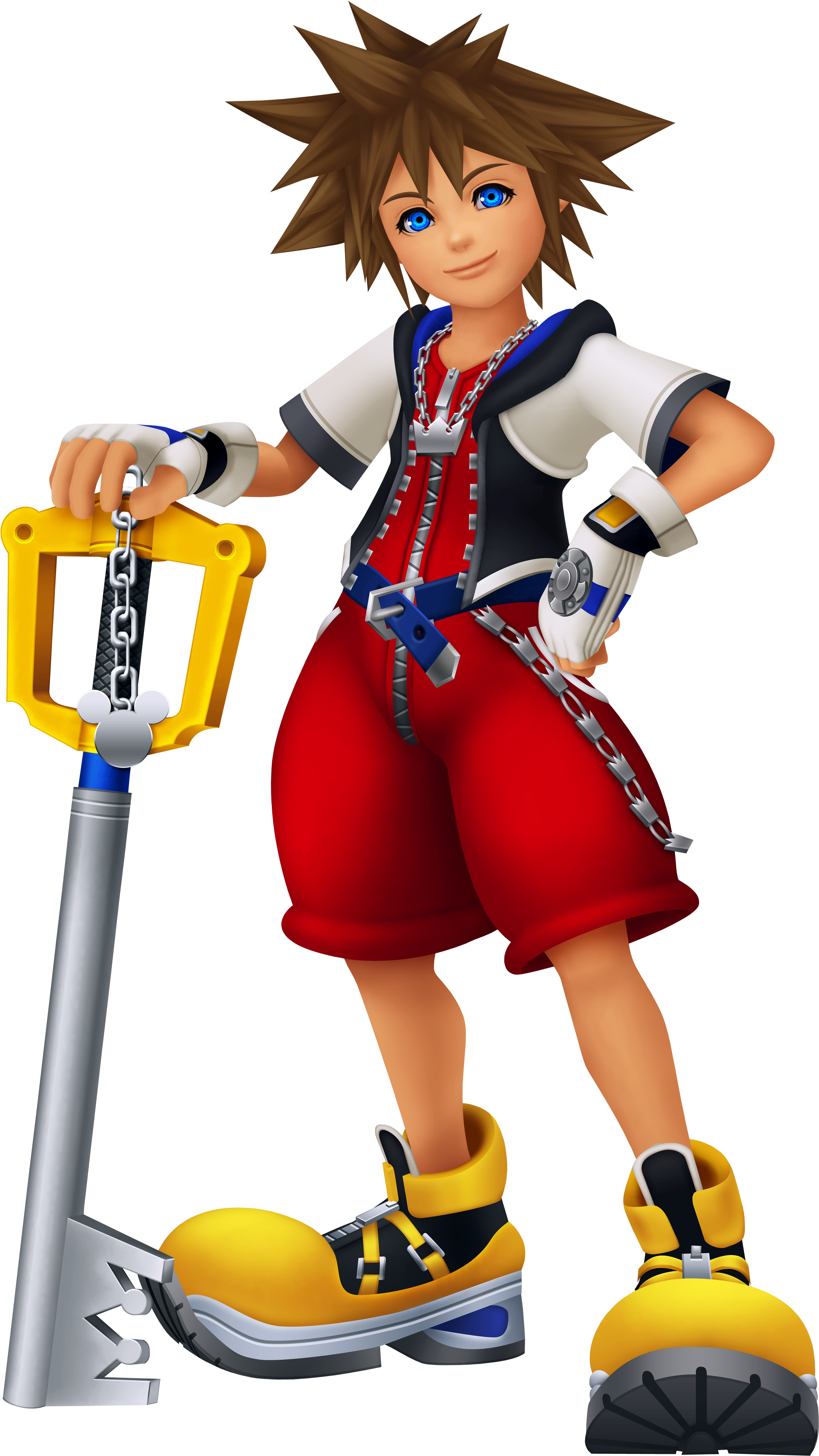 Sora Kingdom Hearts - Kingdom Hearts Re Coded Sora (2998x4380)