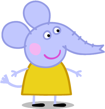 Emily Elephant - Emily Elephant Peppa Pig (374x391)