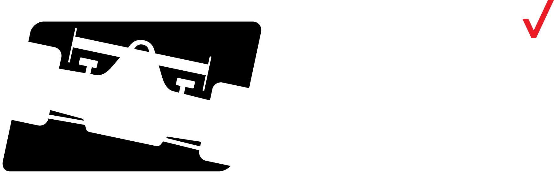 Official Brake Supplier For Indycar - Verizon Check Mark Logo (1802x572)