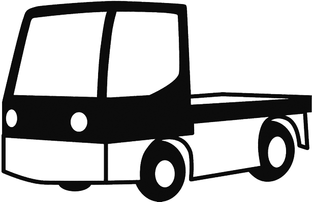 Platform Trucks - Electric Platform Truck With Cab (640x480)