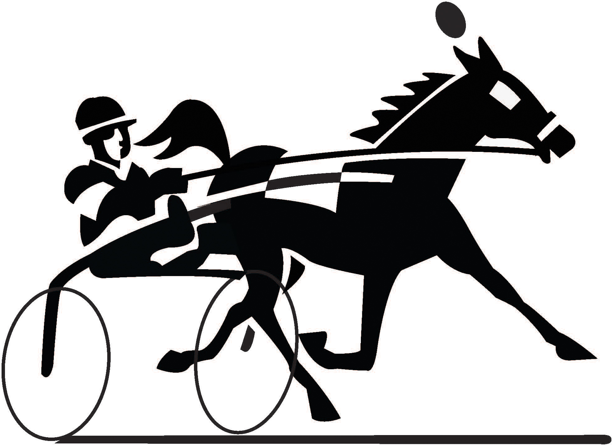 Harness Racing Clip Art - Harness Racing Clip Art (2200x1700)