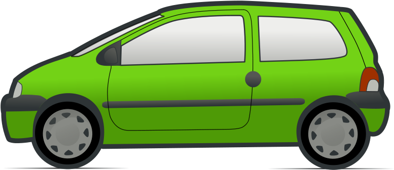 Free Red And Green Renault Twingo 3 - Renault Twingo (800x335)