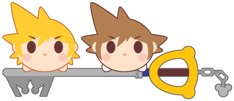 Roxas And Sora X Tsum Tsum - Tsum Tsum Kingdom Hearts (800x369)