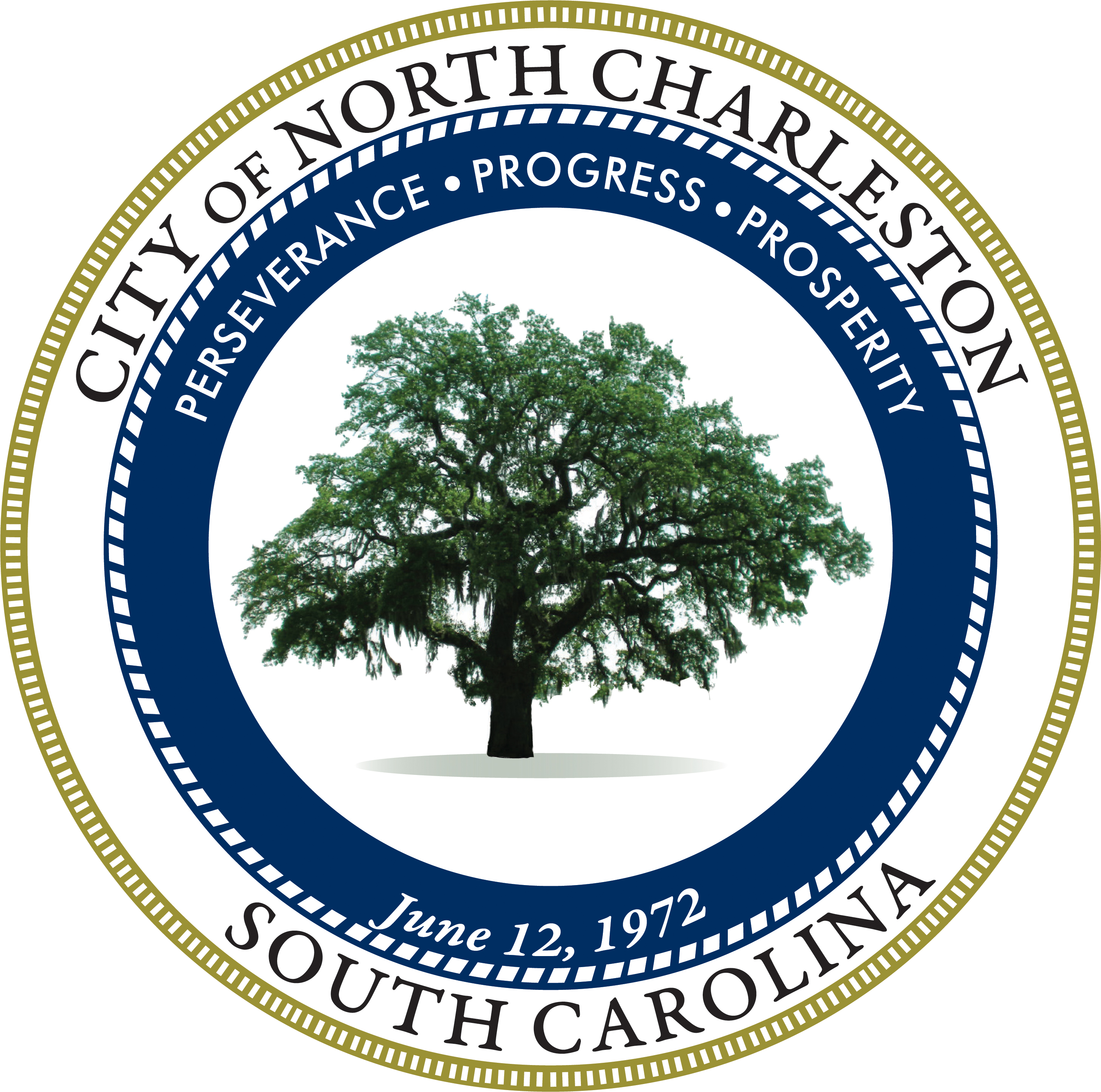 Seal Of North Charleston, South Carolina - North Charleston Fire Department (2900x2876)