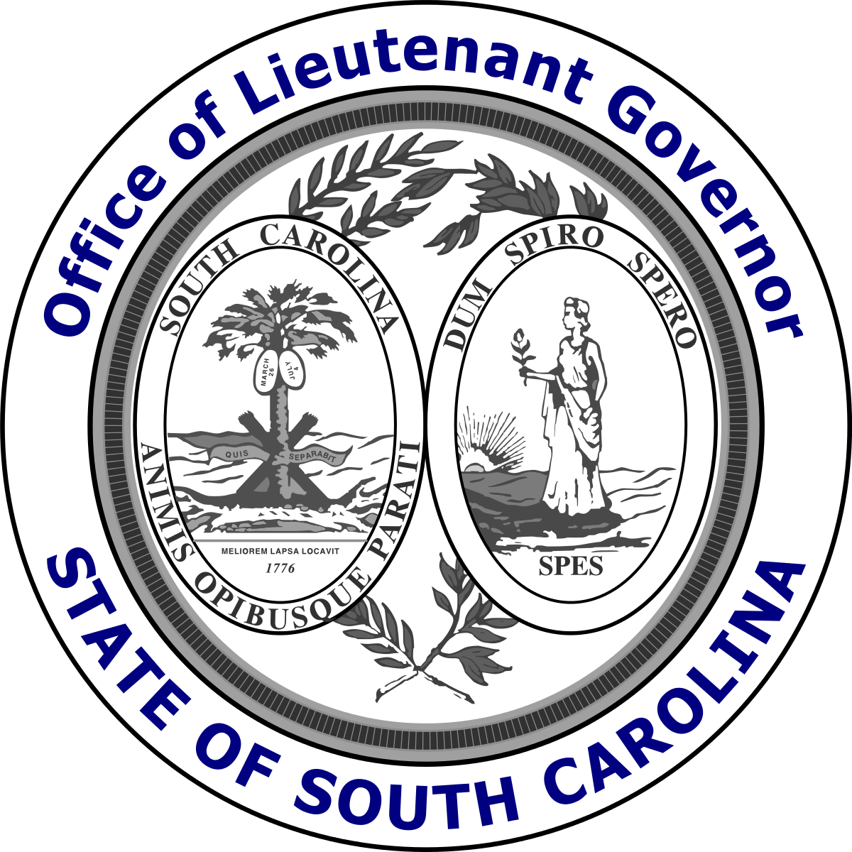 Seal Of The Lieutenant Governor Of South Carolina - South Carolina Governor Seal (1200x1200)
