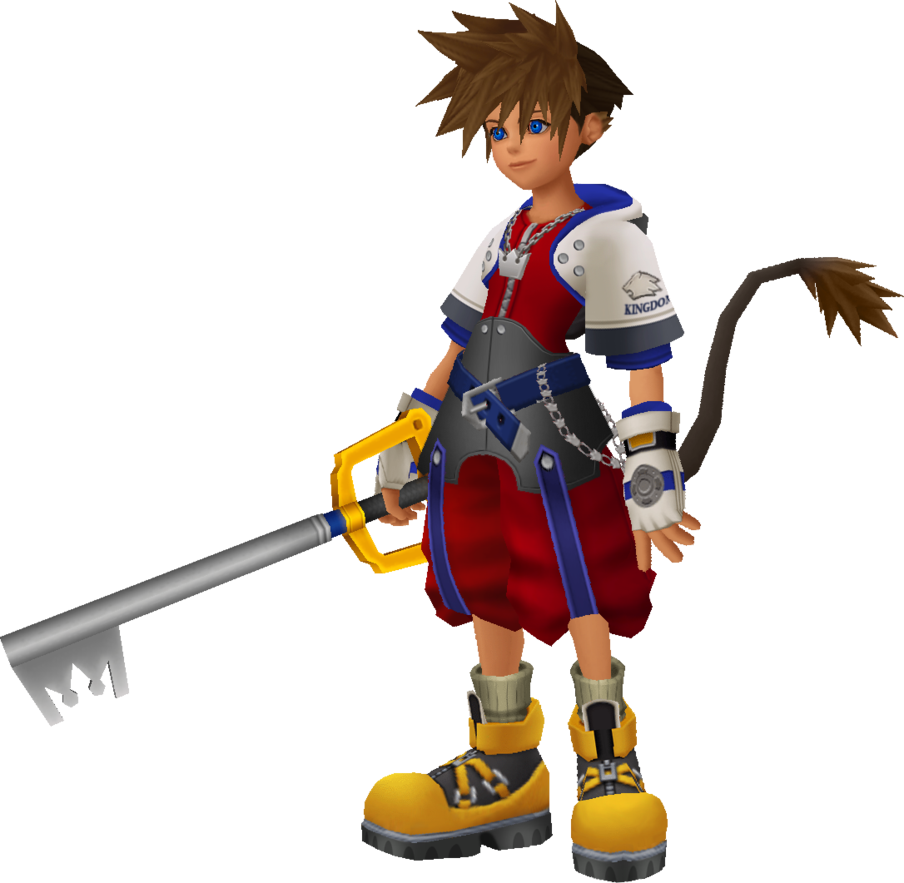 Kingdom Hearts [archive] - Kingdom Hearts Sora Original Design (904x883)
