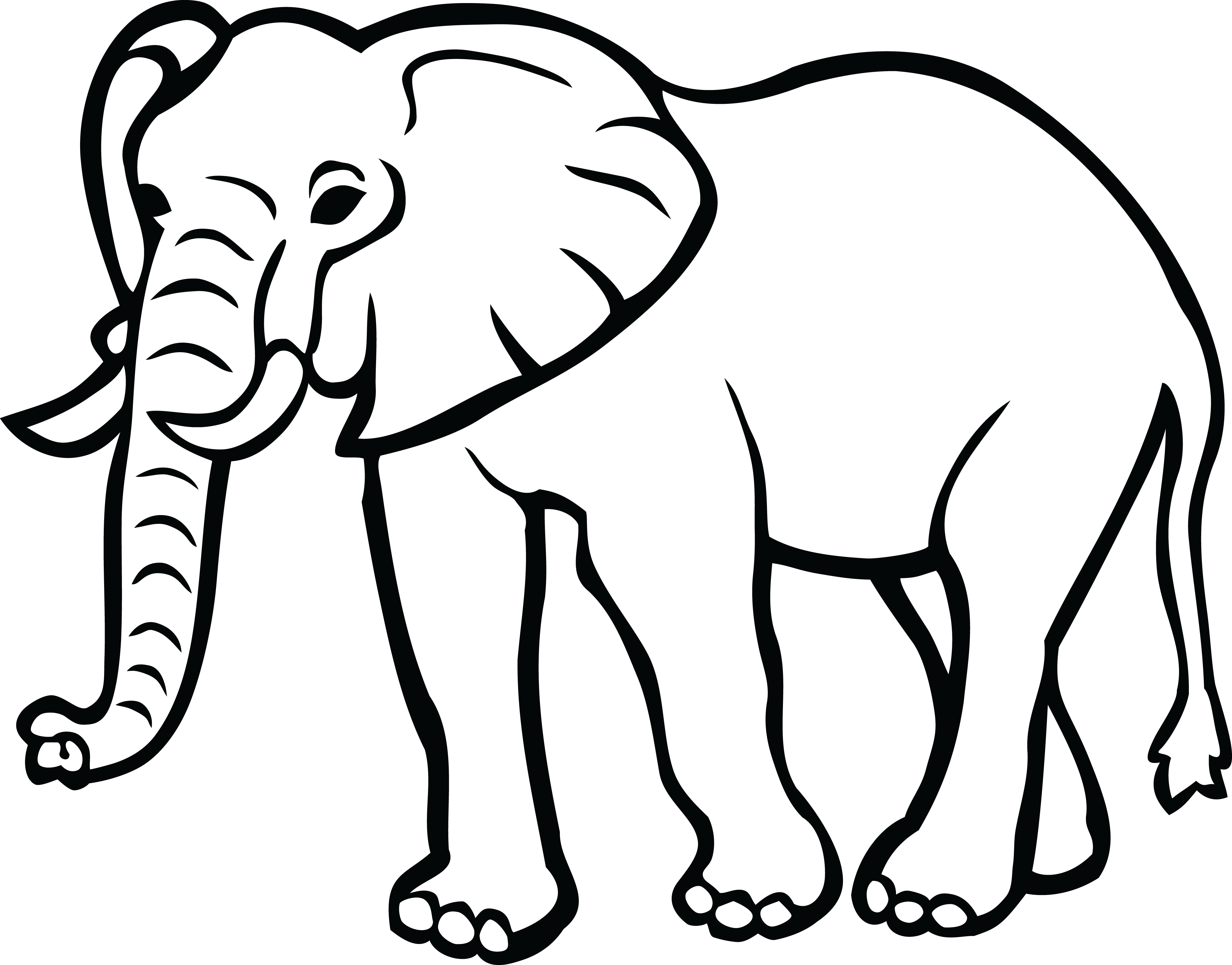 Ideal Cartoon Elephant Eyes Elephant Eye Clipart Clipartsgram - Elephant Black And White - (4000x3132) Png Clipart Download Ideal Cartoon Elephant Eyes Elephant Eye Clipart Clipartsgram - Elephant Black And White - (4000x3132) Png Clipart Download
