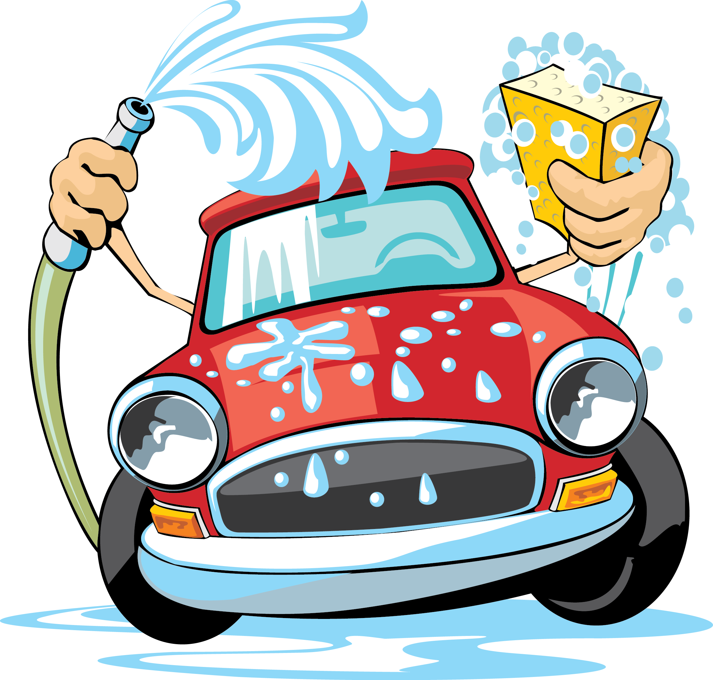 Car-wash - Car Wash Vector Free (2345x2238)