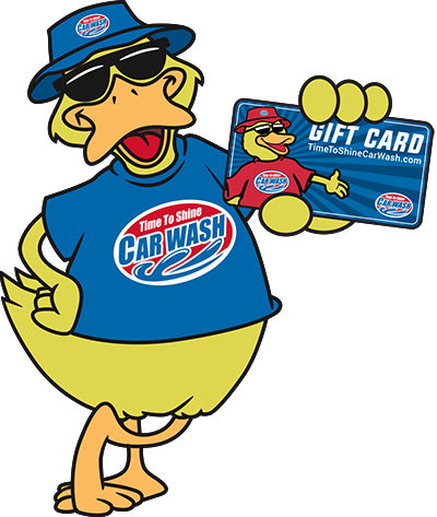 Give The Gift Of A Clean Car With Time To Shine Gift - Time To Shine Car Wash Llc (400x473)