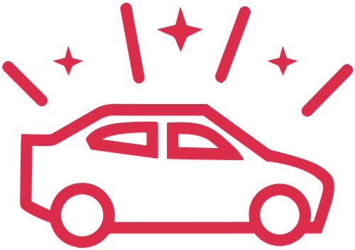 Shiny Car Icon - Taxicab (500x500)