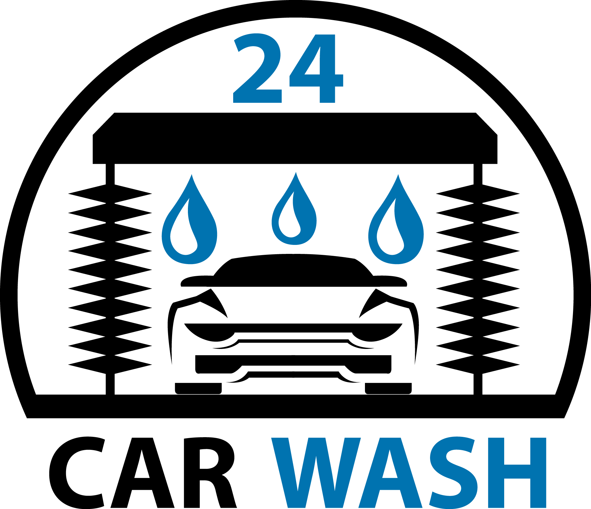 X-treme Wash - $10 - Lavado Autos Logo (1906x1644)