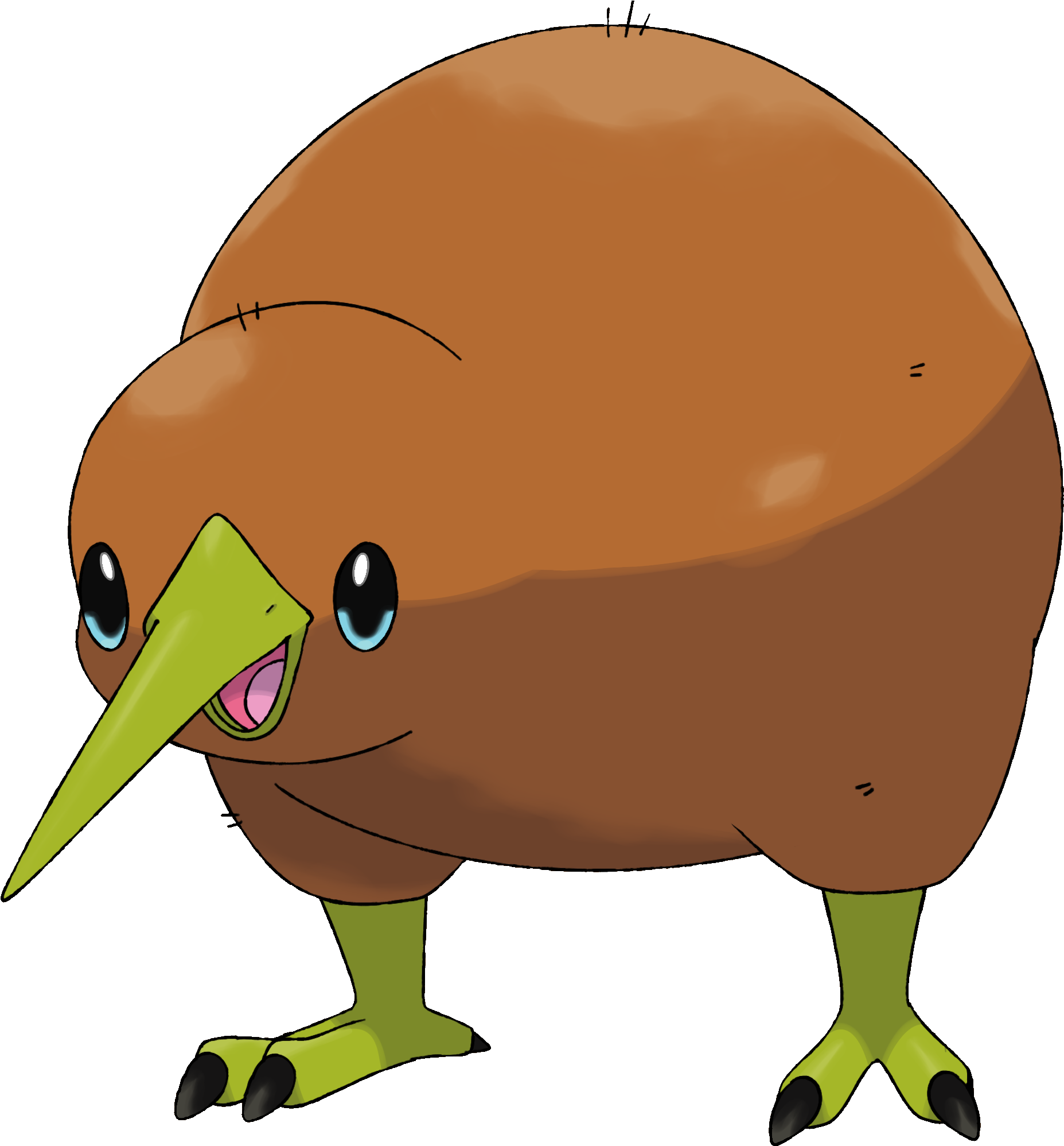 Weaki - Kiwi Fakemon (2000x2000)