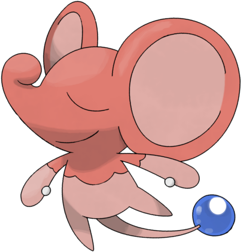 Elephant Pokemon By Slickedbackartisan - Pink Elephant Pokemon (600x600)