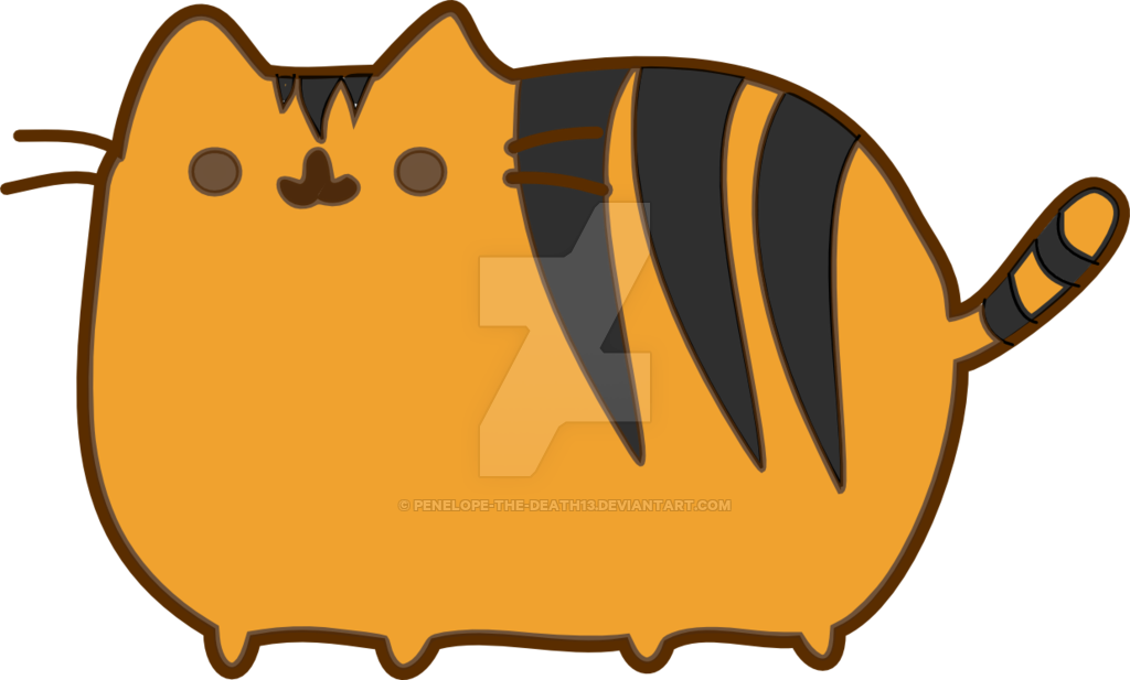Tiger Pusheen By Penelope The Death13 - Pusheen As A Tiger (1024x617)