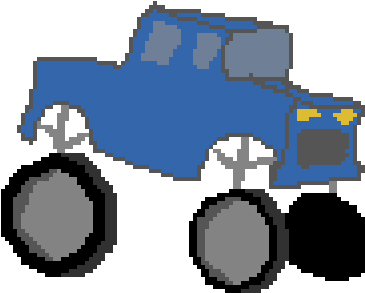 Pin Monster Truck Clip Art Images - Pixel (400x400)