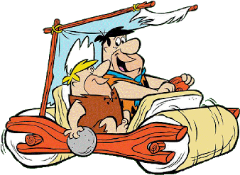 Car Clipart Flintstones - Coche De Los Picapiedra (400x400)