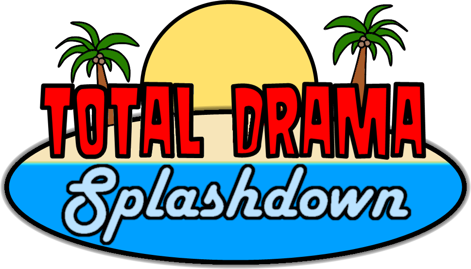 Total Drama Splashdown Logo Sticker - Total Drama (969x553)