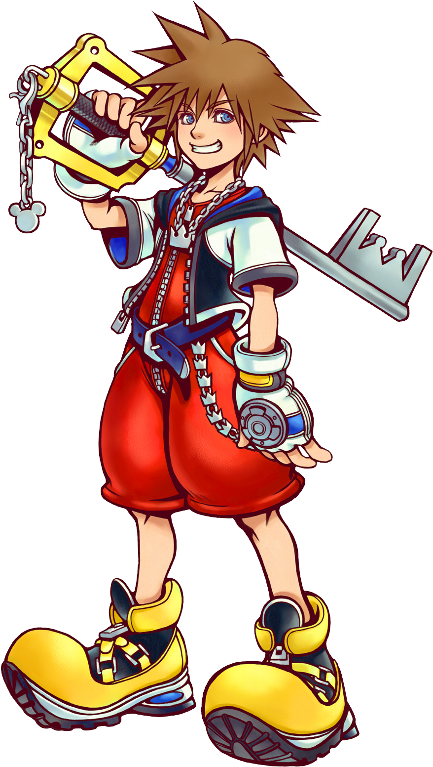 Sora Kh - Kingdom Hearts Sora Crown Necklace (893x1567)