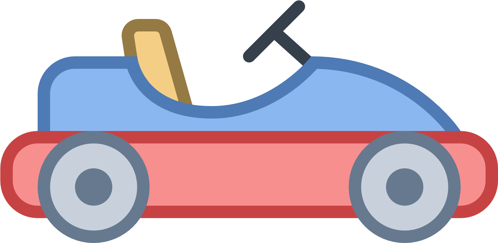 Go Kart Icon - Go Kart Clip Art (1600x1600)